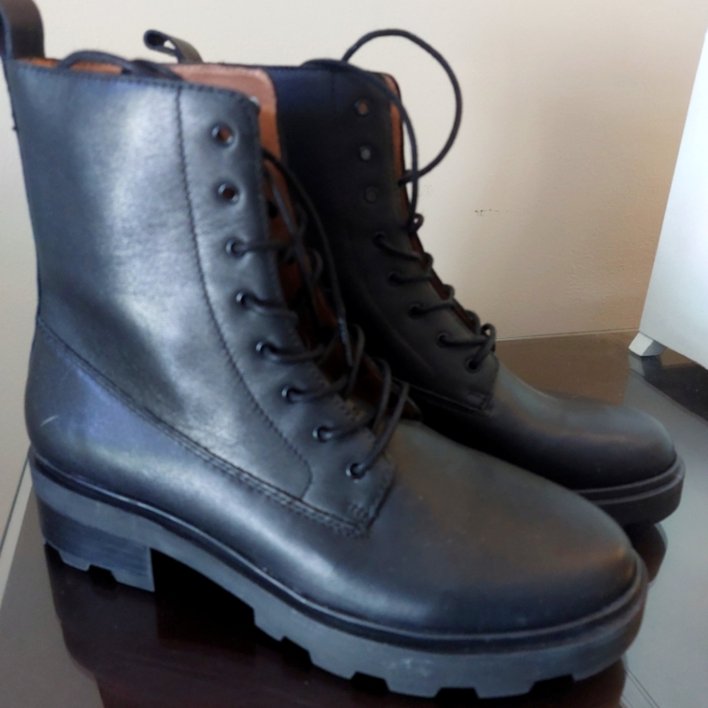 MADEWELL NEW W/O BOX BOOTS BLACK SZ 8.5